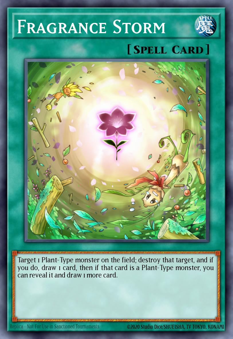 Fragrance Storm Common CSOC-EN058 Crossroads of Chaos Yugioh card