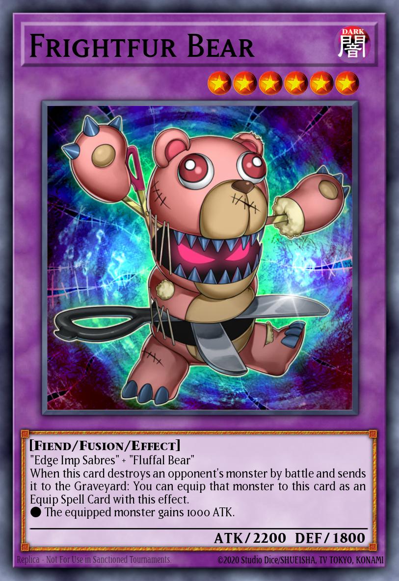 Frightfur Bear Rare MP15-EN158 2015 Mega-Tin Mega Pack Yugioh card