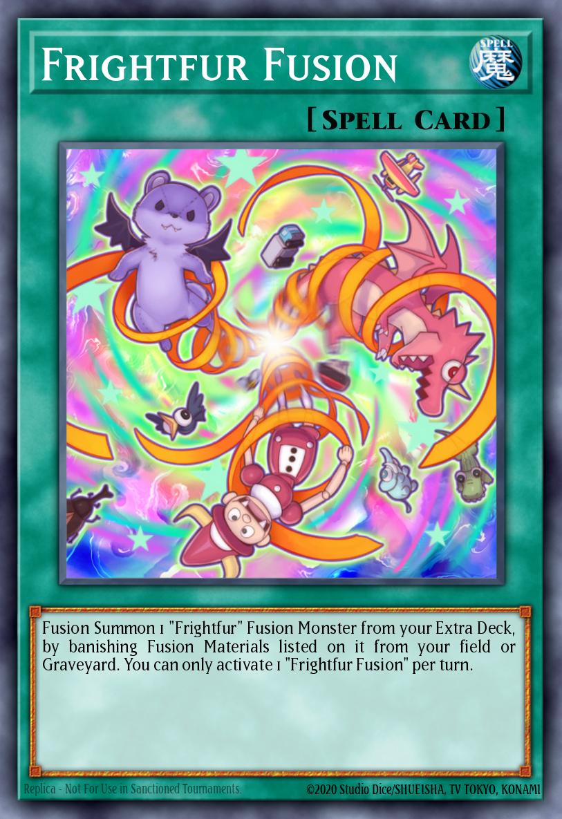 Frightfur Fusion Rare MP16-EN026 2016 Mega-Tin Mega Pack Yugioh card