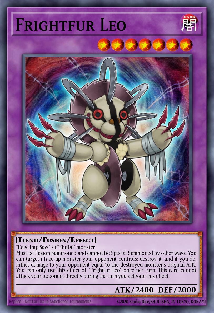 Frightfur Leo Super Rare CROS-EN041 Crossed Souls Yugioh card