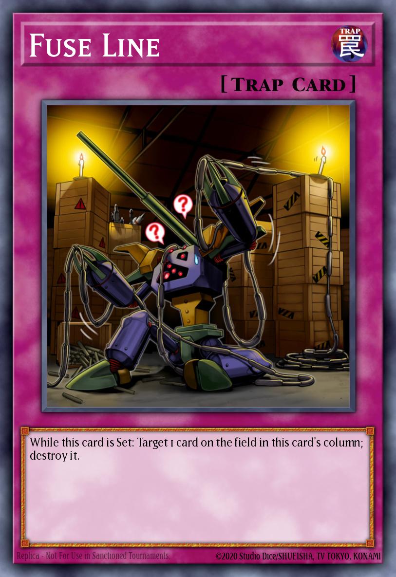 Fuse Line Secret Rare MP18-EN155 2018 Mega-Tin Mega Pack Yugioh card