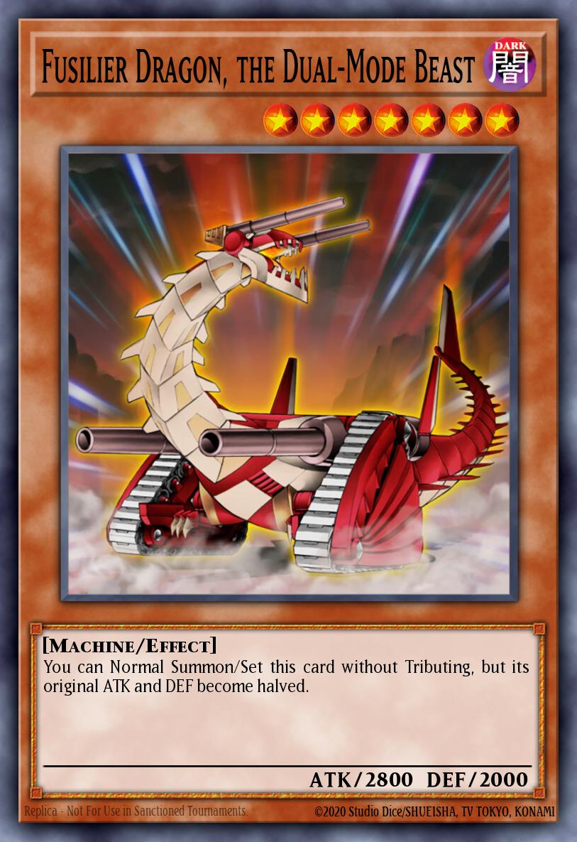 Fusilier Dragon the Dual-Mode Beast Common CP07-EN014 Champion Pack Game Seven Yugioh card