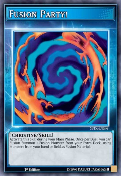 Fusion Party Common STP4-ENS04 Speed Duel Tournament Pack 4 Yugioh card