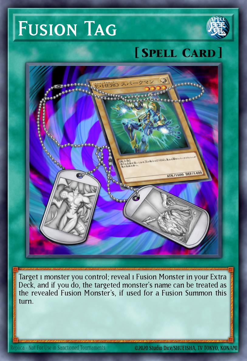 Fusion Tag Rare MP17-EN035 2017 Mega-Tin Mega Pack Yugioh card