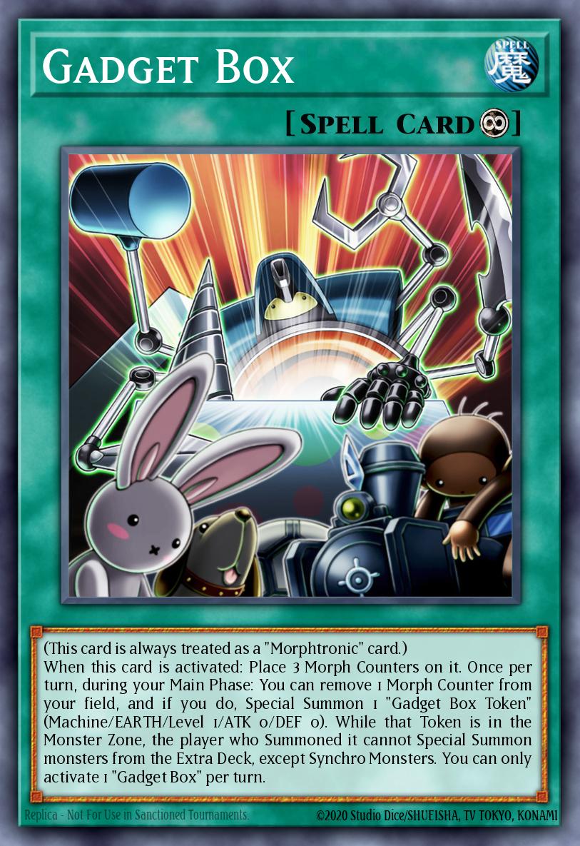 Gadget Box Ultra Rare BLCR-EN019 Battles of Legend Crystal Revenge Yugioh card