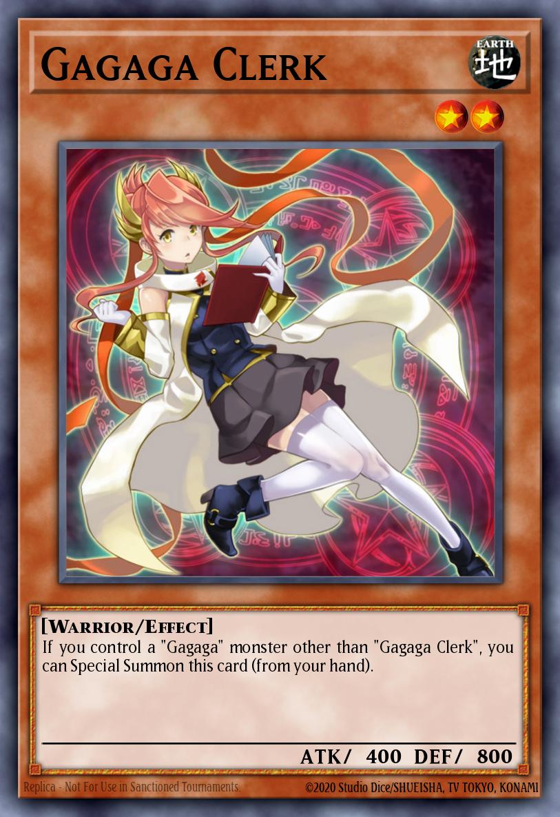Gagaga Clerk Super Rare CBLZ-EN008 Cosmo Blazer Yugioh card