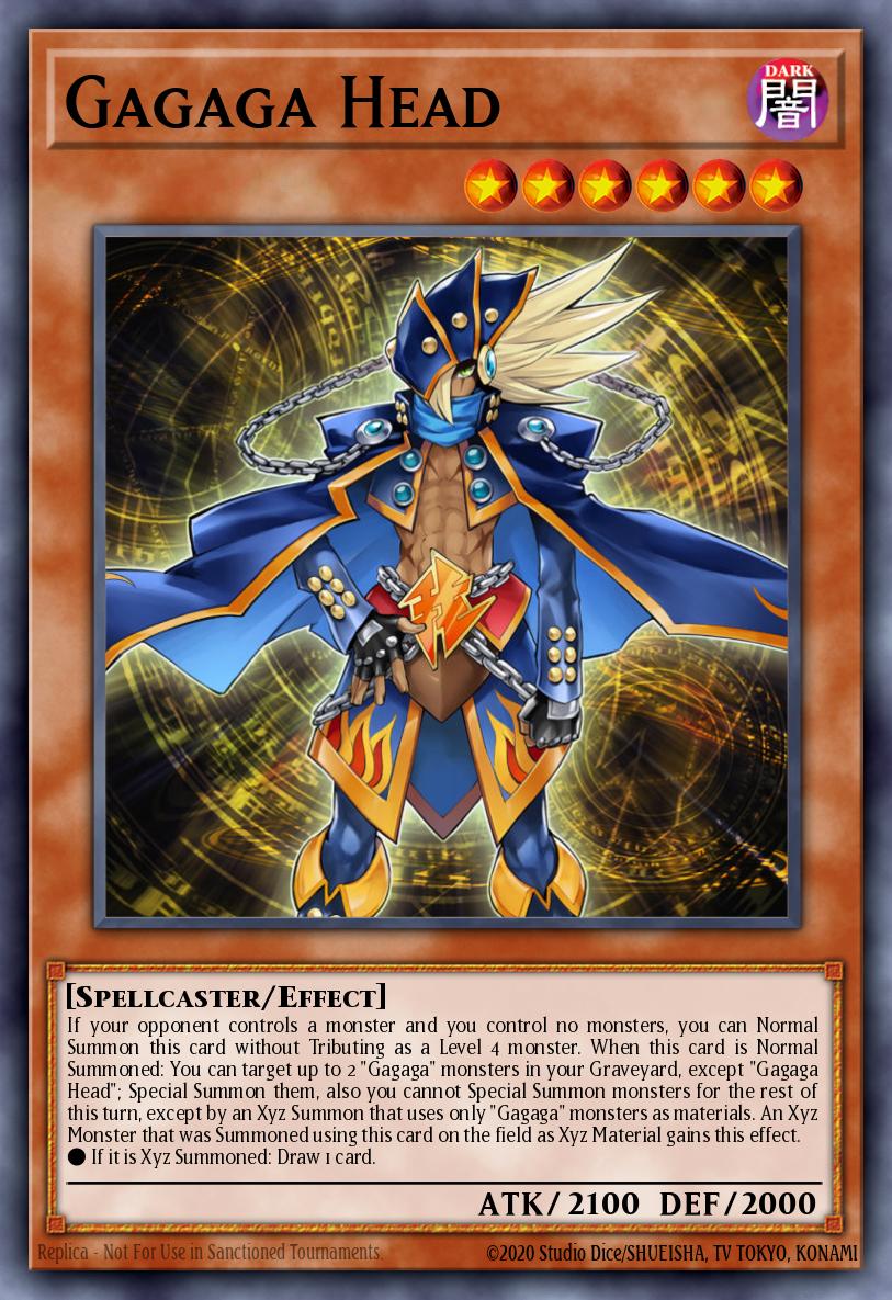 Gagaga Head Super Rare OP29-EN004 OTS Tournament Pack 29 Yugioh card