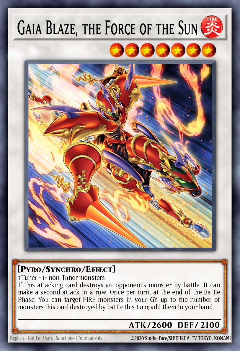 Gaia Blaze the Force of the Sun Common MP24-EN369 25th Anniversary Tin Dueling Mirrors Yugioh card
