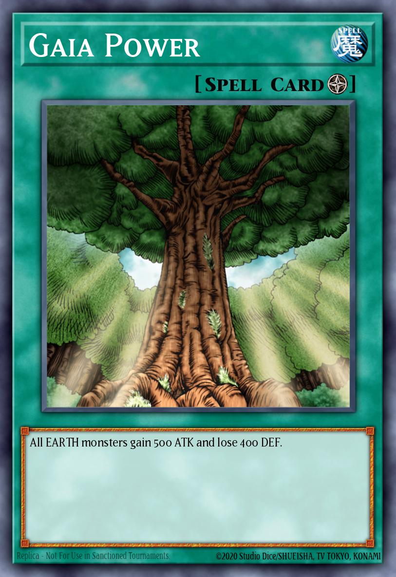 Gaia Power Common DB1-EN059 Dark Beginning 1 Yugioh card