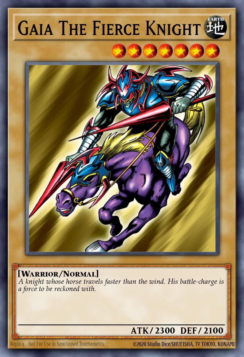 Gaia The Fierce Knight Secret Rare MZMU-EN058 Maze of Muertos Yugioh card