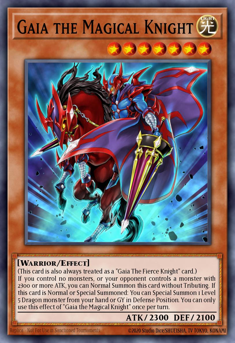 Gaia the Magical Knight Common MP21-EN097 2021 Tin of Ancient Battles Yugioh card