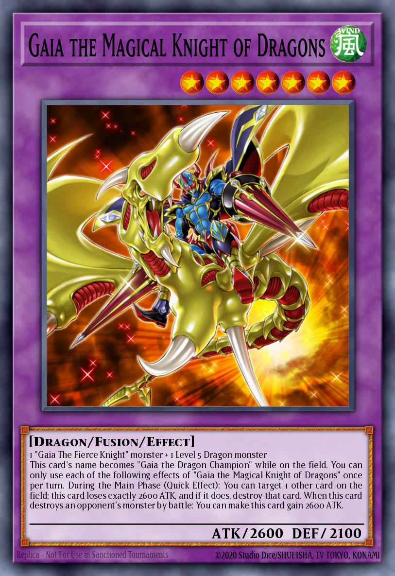 Gaia the Magical Knight of Dragons Prismatic Secret Rare MP21-EN124 2021 Tin of Ancient Battles Yugioh card