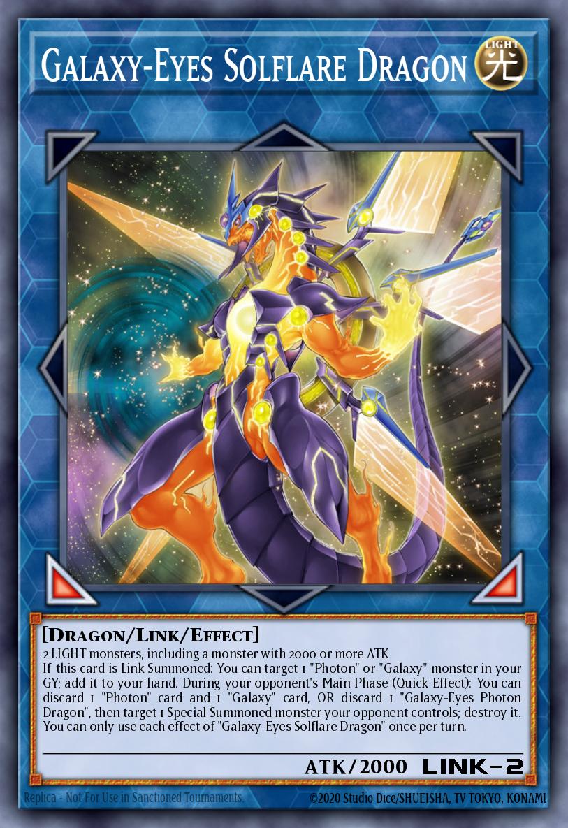 Galaxy-Eyes Solflare Dragon Prismatic Secret Rare MP19-EN188 2019 Gold Sarcophagus Tin Mega Pack Yugioh card
