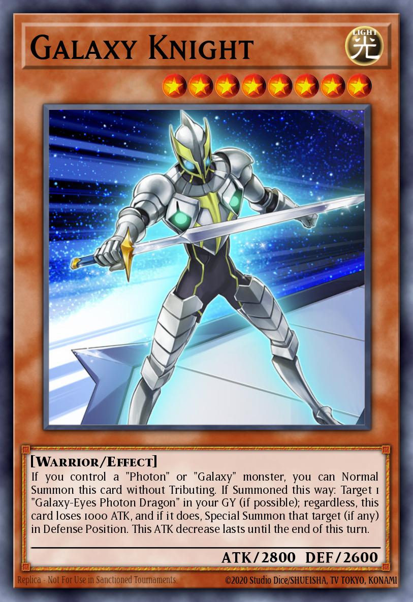 Galaxy Knight Ultra Rare LDS2-EN049 Legendary Duelists Season 2 Yugioh card