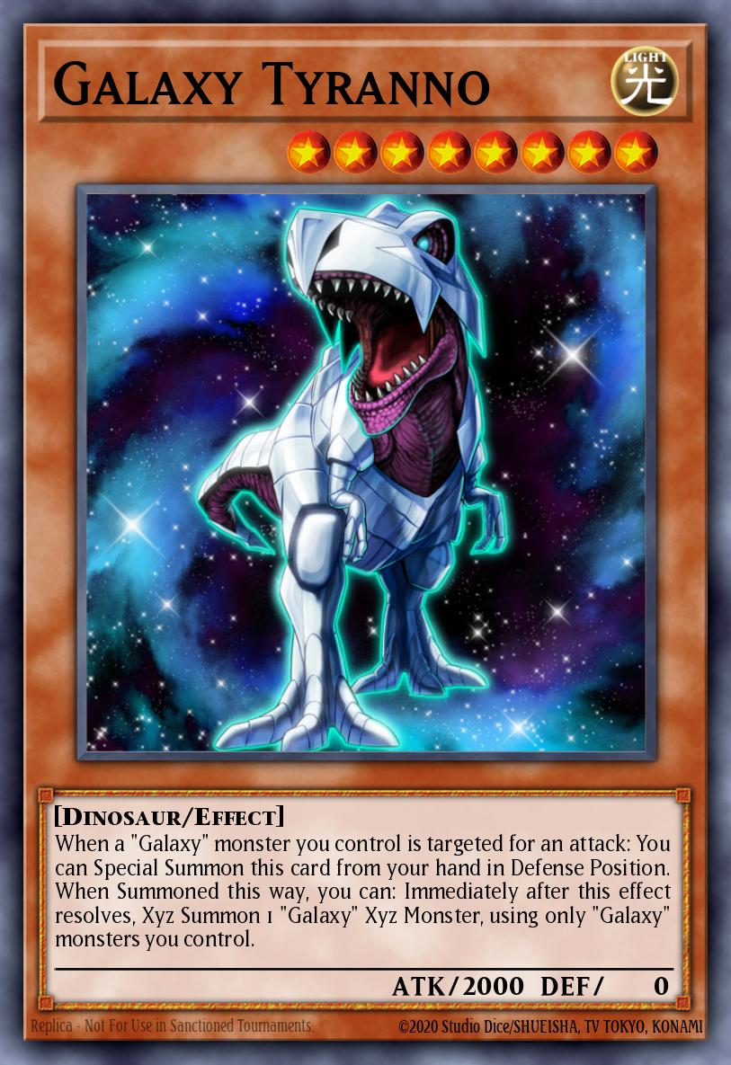 Galaxy Tyranno Rare MP15-EN003 2015 Mega-Tin Mega Pack Yugioh card