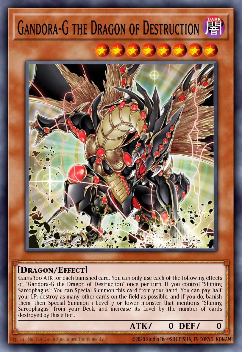 Gandora-G the Dragon of Destruction Ultra Rare MP25-EN177 2025 Mega-Pack Tin Yugioh card