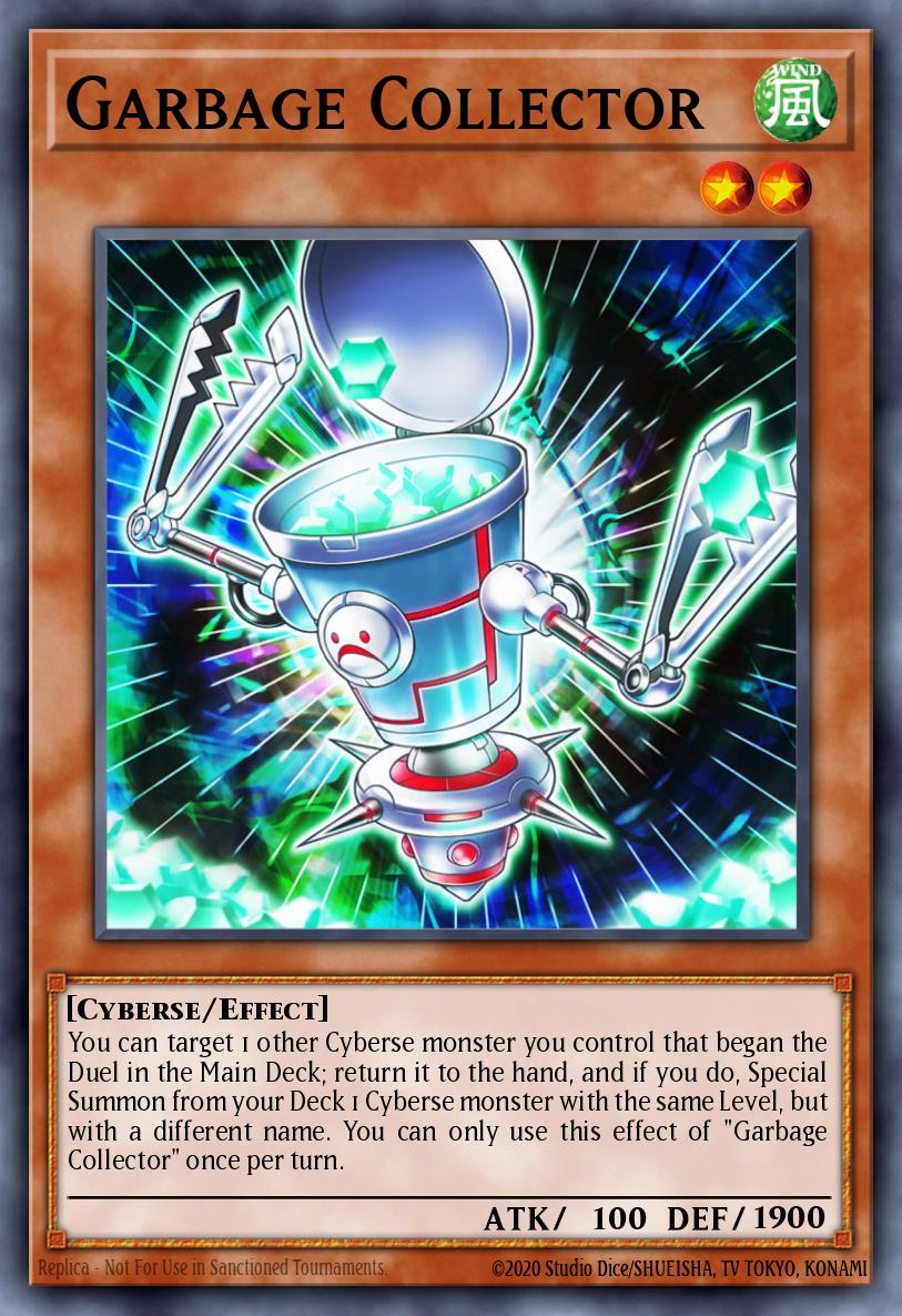 Garbage Collector Common SDPL-EN002 Structure Deck Powercode Link Yugioh card