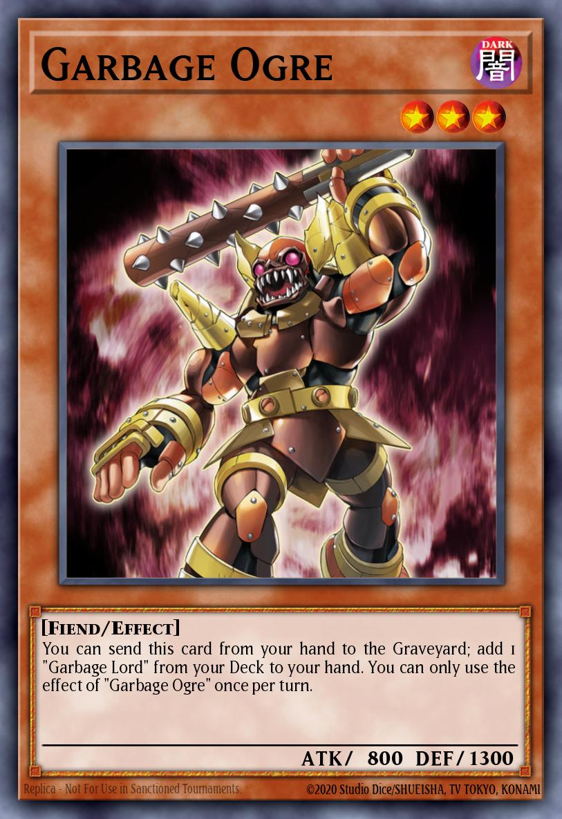 Garbage Ogre Common CBLZ-EN018 Cosmo Blazer Yugioh card