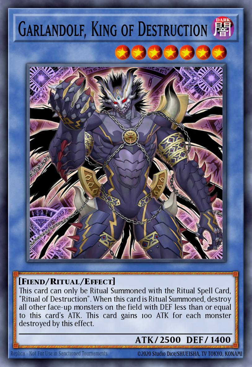 Garlandolf King of Destruction Ultimate Rare ABPF-EN039 Absolute Powerforce Yugioh card
