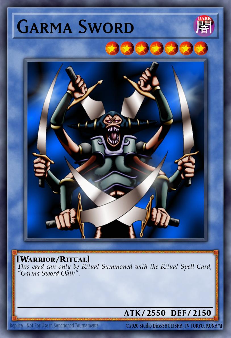 Garma Sword Super Rare TP8-EN005 Tournament Pack 8 Yugioh card