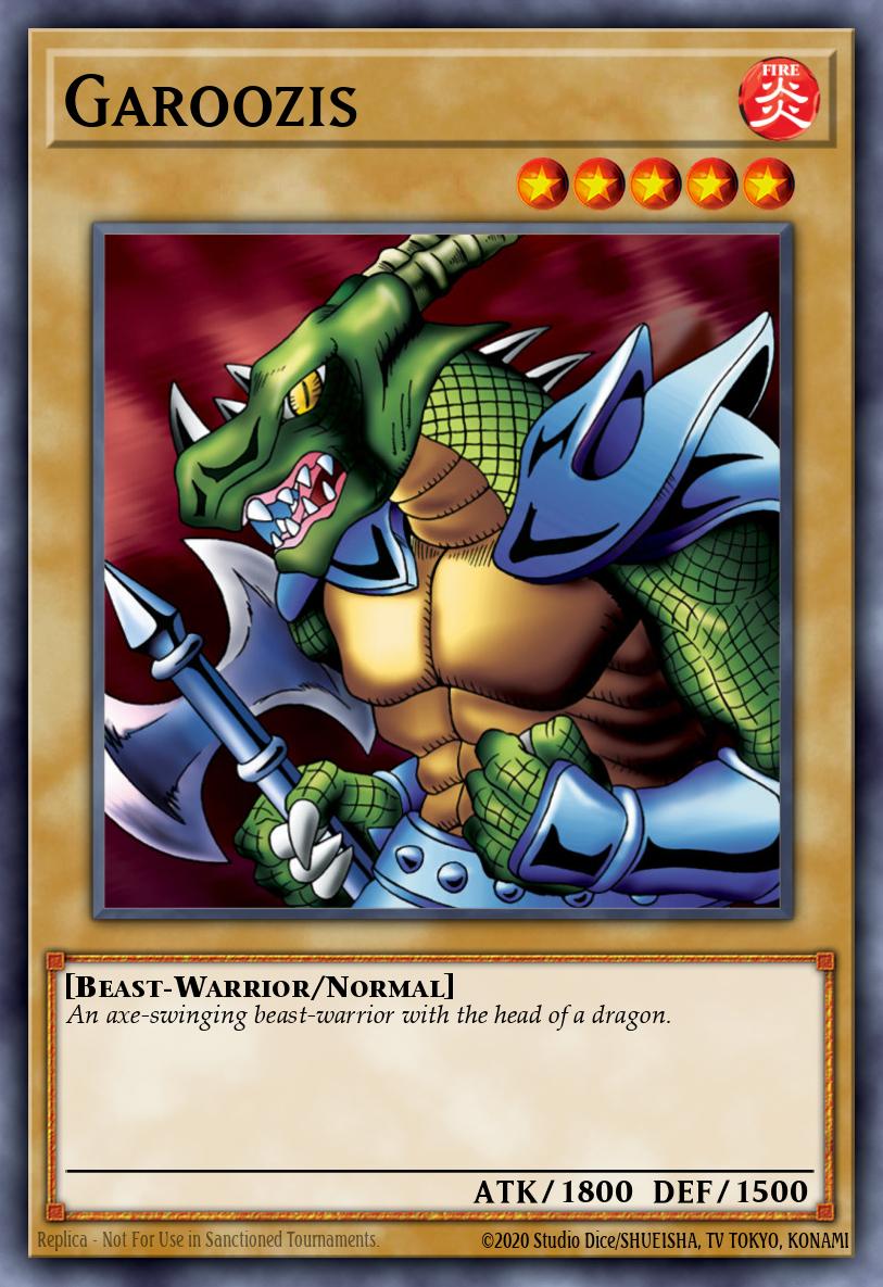 Garoozis Common LCJW-EN009 Legendary Collection 4 Joeys World Mega Pack Yugioh card