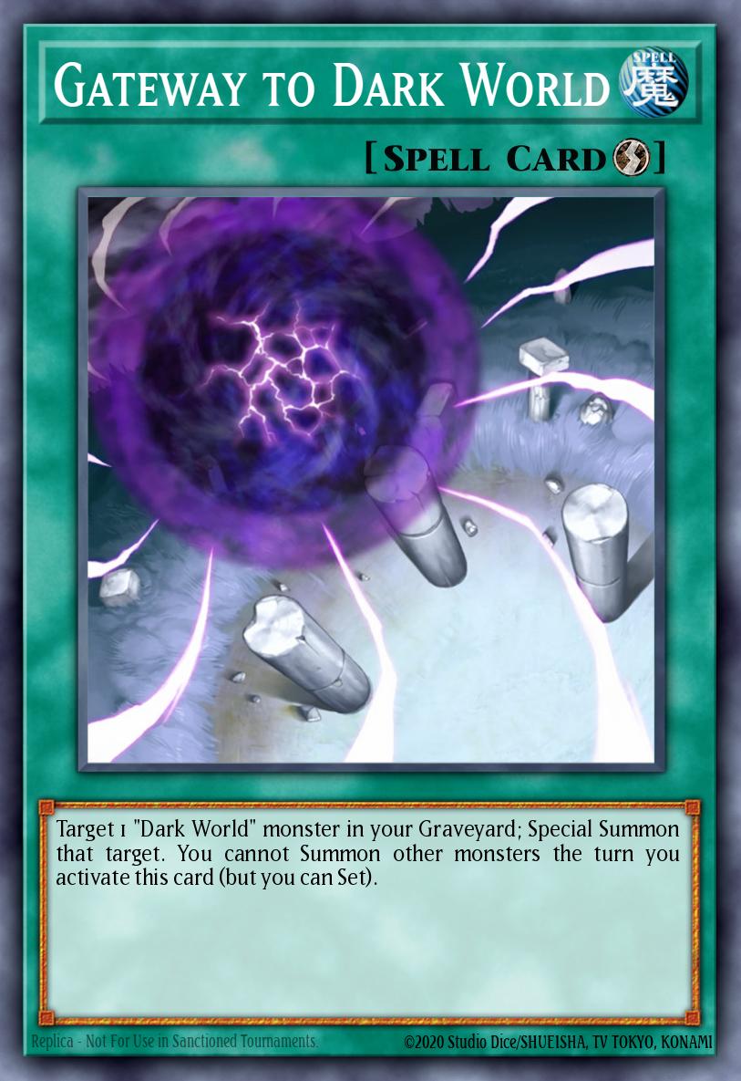 Gateway to Dark World Common DR04-EN108 Dark Revelation Volume 4 Yugioh card
