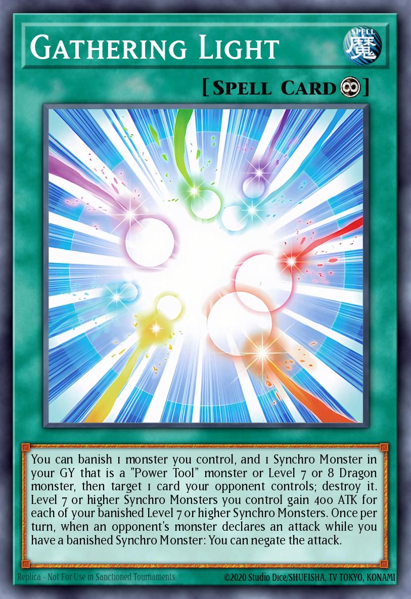 Gathering Light Ultra Rare BLTR-EN030 Battles of Legend Terminal Revenge Yugioh card