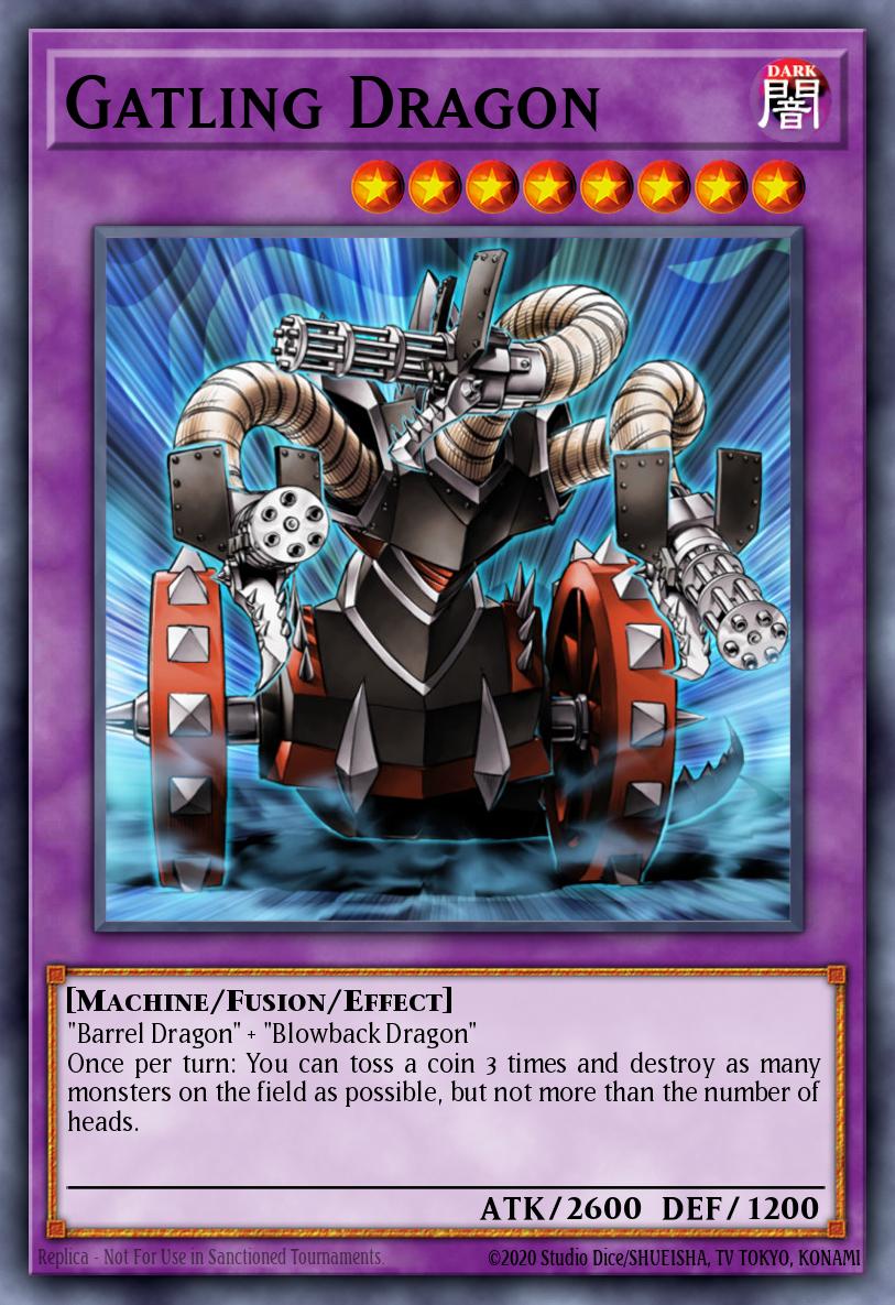 Gatling Dragon Ultra Rare DR3-EN155 Dark Revelation Volume 3 Yugioh card