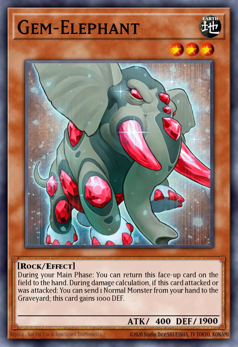 Gem-Elephant Ultra Rare BLMM-EN112 Battles of Legend Monster Mayhem Yugioh card