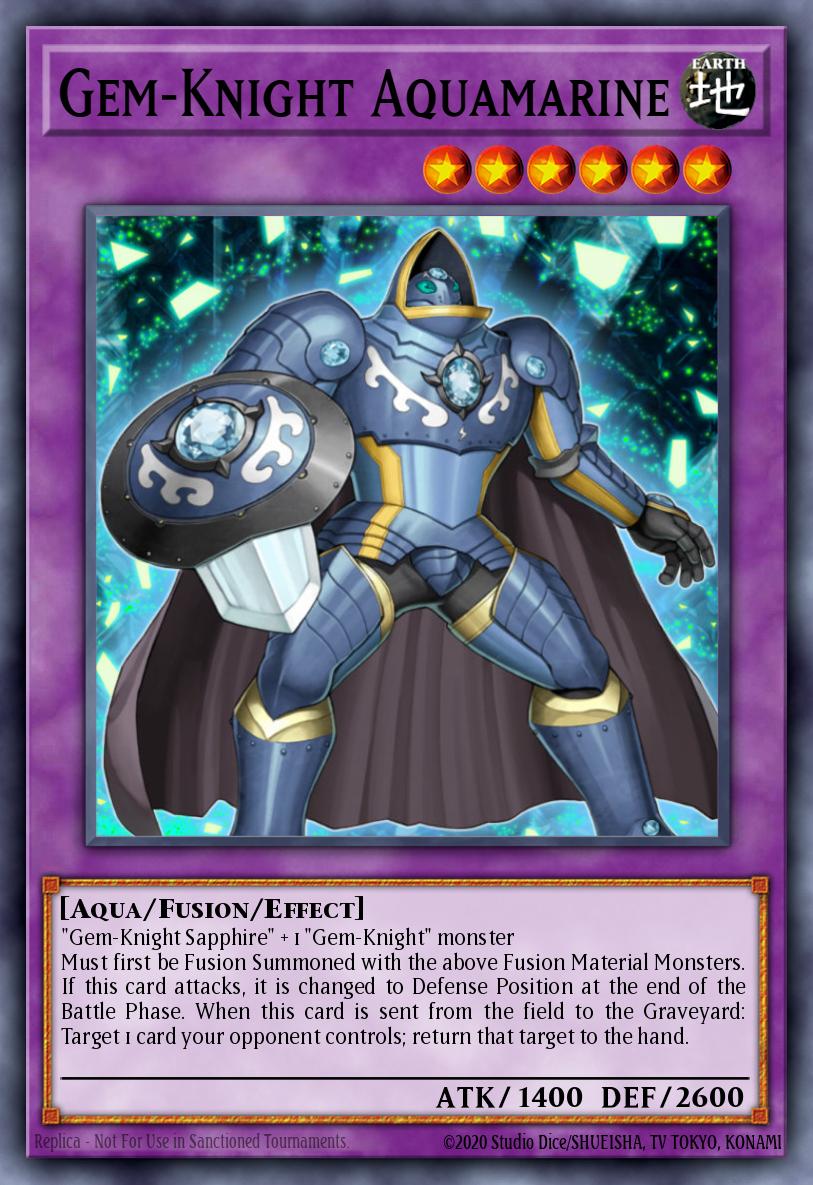 Gem-Knight Aquamarine Ultra Rare BLMM-EN137 Battles of Legend Monster Mayhem Yugioh card