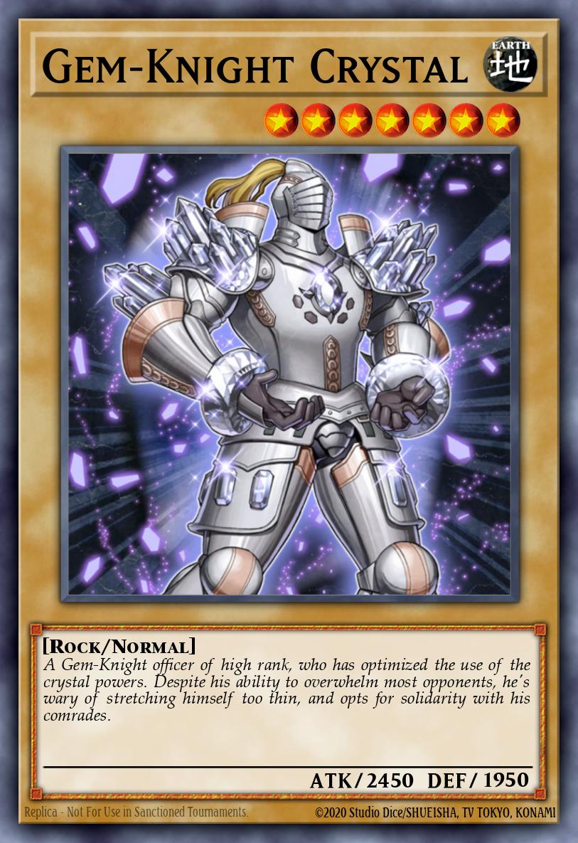 Gem-Knight Crystal Ultra Rare BLMM-EN100 Battles of Legend Monster Mayhem Yugioh card