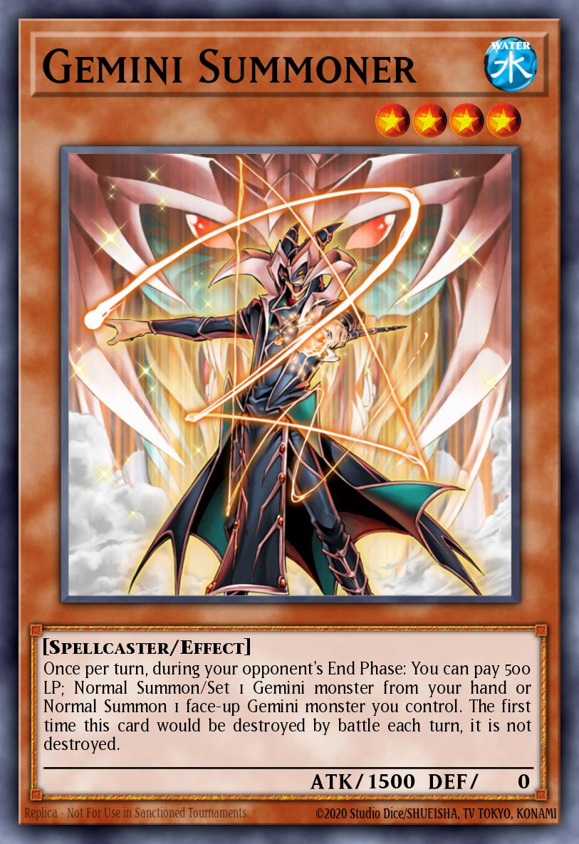Gemini Summoner Common LDK2-ENJ17 Legendary Decks II Yugioh card