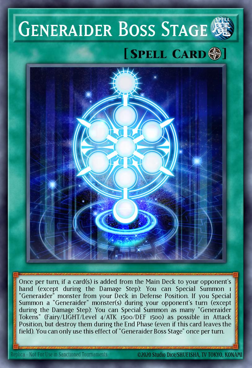 Generaider Boss Stage Ultra Rare GFP2-EN163 Ghosts From the Past The 2nd Haunting Yugioh card