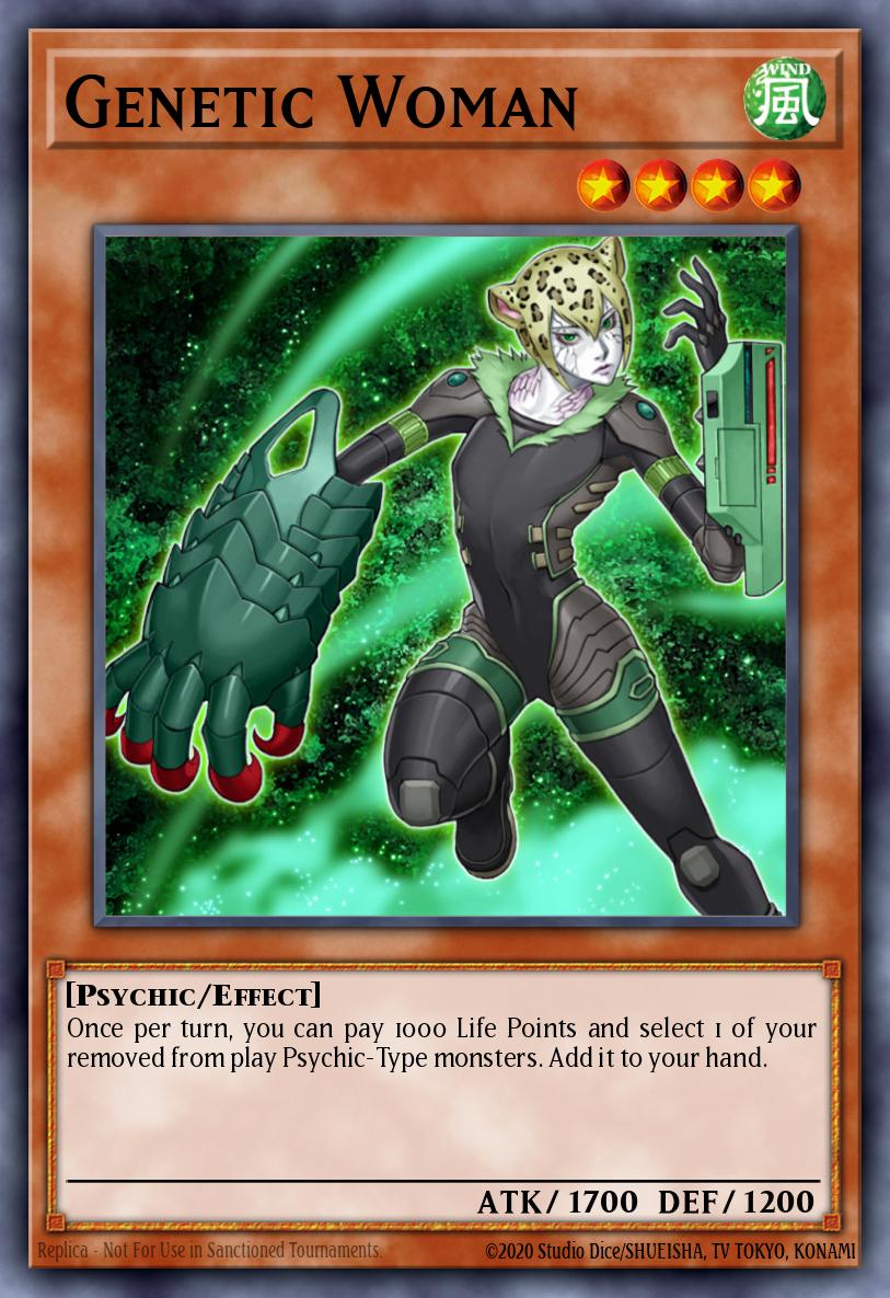 Genetic Woman Common ANPR-EN030 Ancient Prophecy Yugioh card
