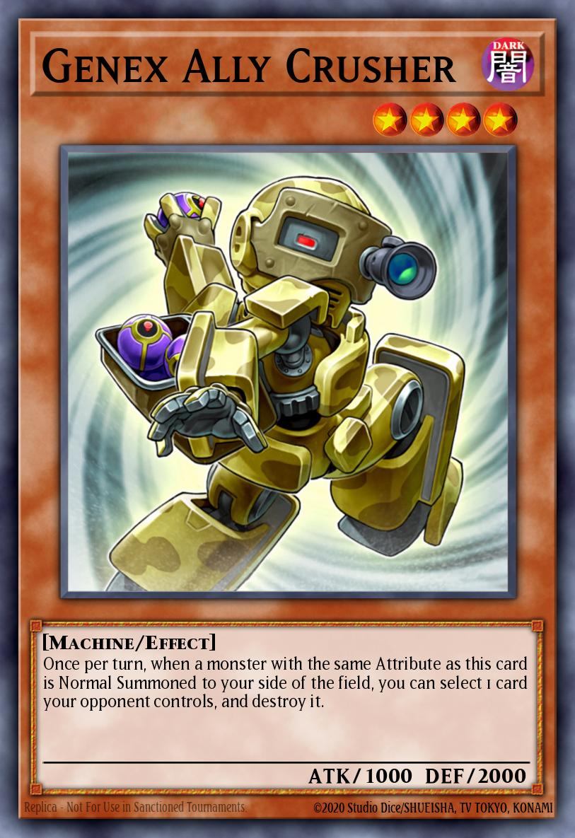 Genex Ally Crusher Duel Terminal Normal Parallel Rare DT04-EN069 Duel Terminal 4 Yugioh card