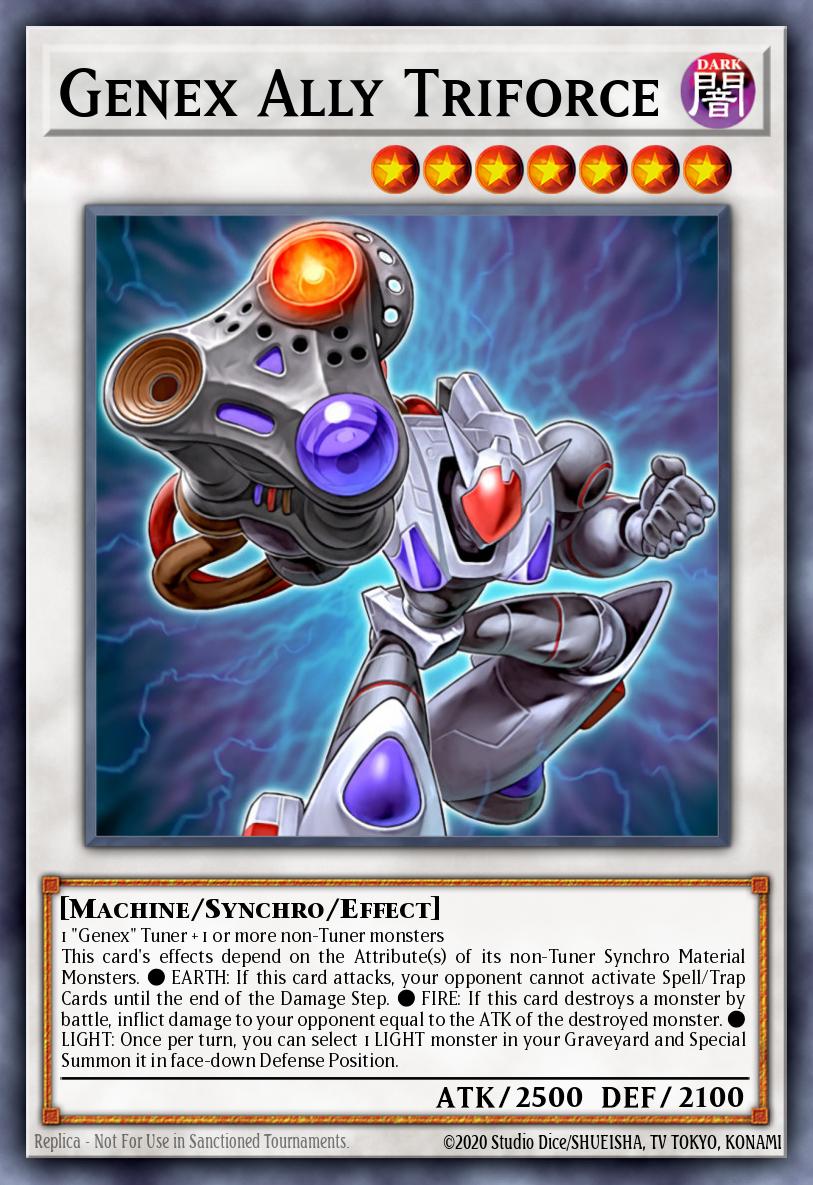 Genex Ally Triforce Duel Terminal Ultra Parallel Rare DT04-EN089 Duel Terminal 4 Yugioh card