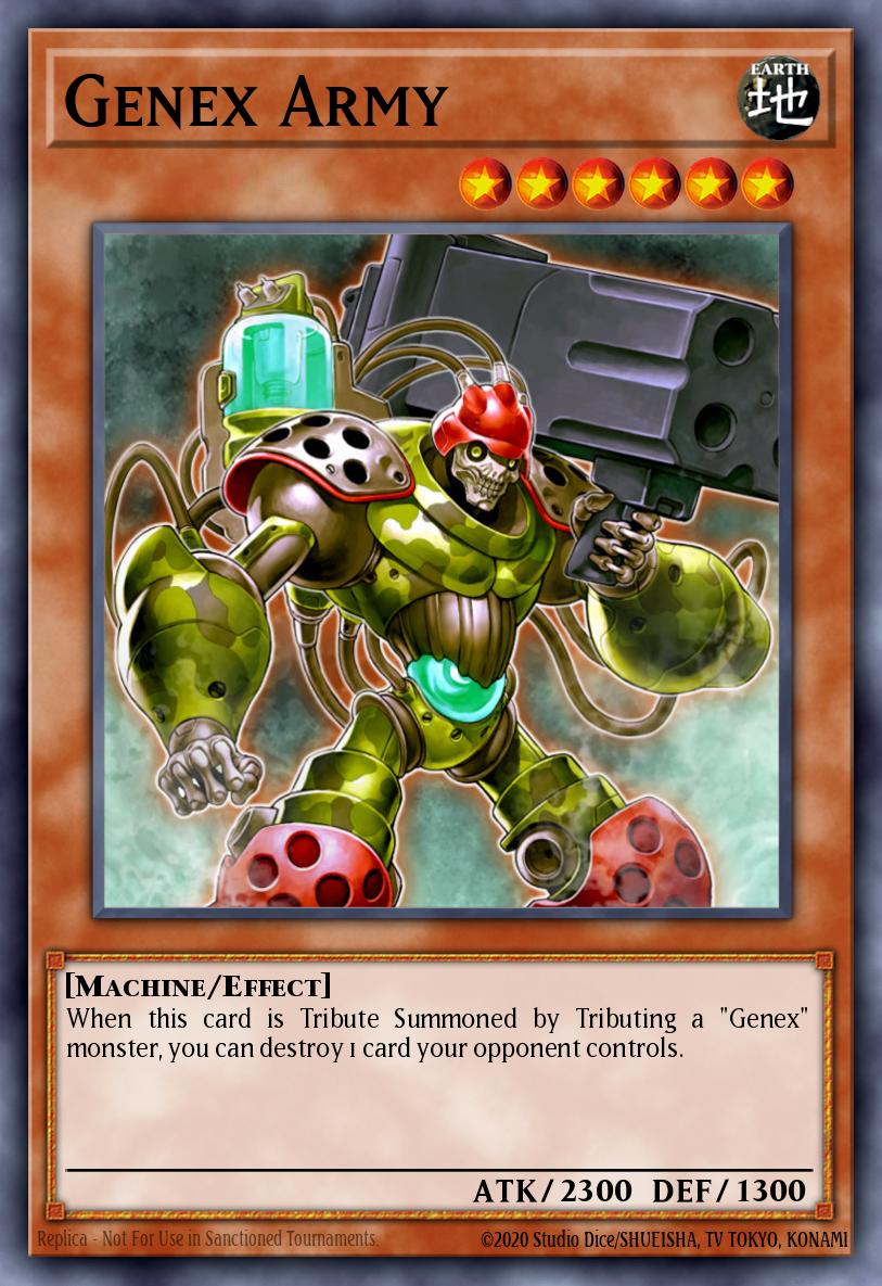 Genex Army Duel Terminal Super Parallel Rare DT02-EN075 Duel Terminal 2 Yugioh card