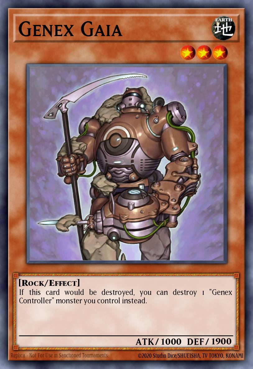 Genex Gaia Duel Terminal Normal Parallel Rare DT02-EN012 Duel Terminal 2 Yugioh card