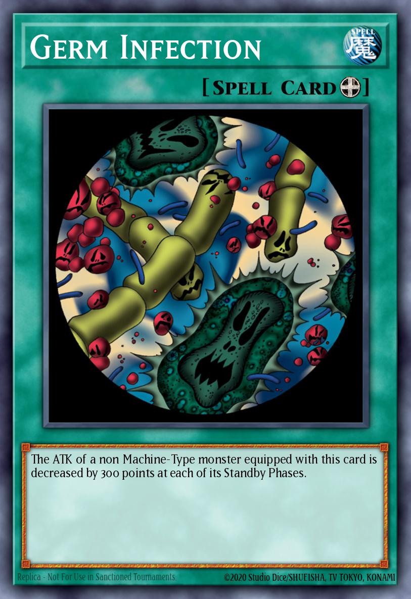 Germ Infection Common MRD-136 Metal Raiders Yugioh card