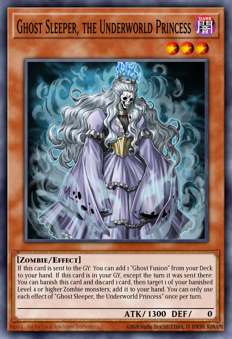 Ghost Sleeper the Underworld Princess Ultra Rare BLMR-EN024 Battles of Legend Monstrous Revenge Yugioh card