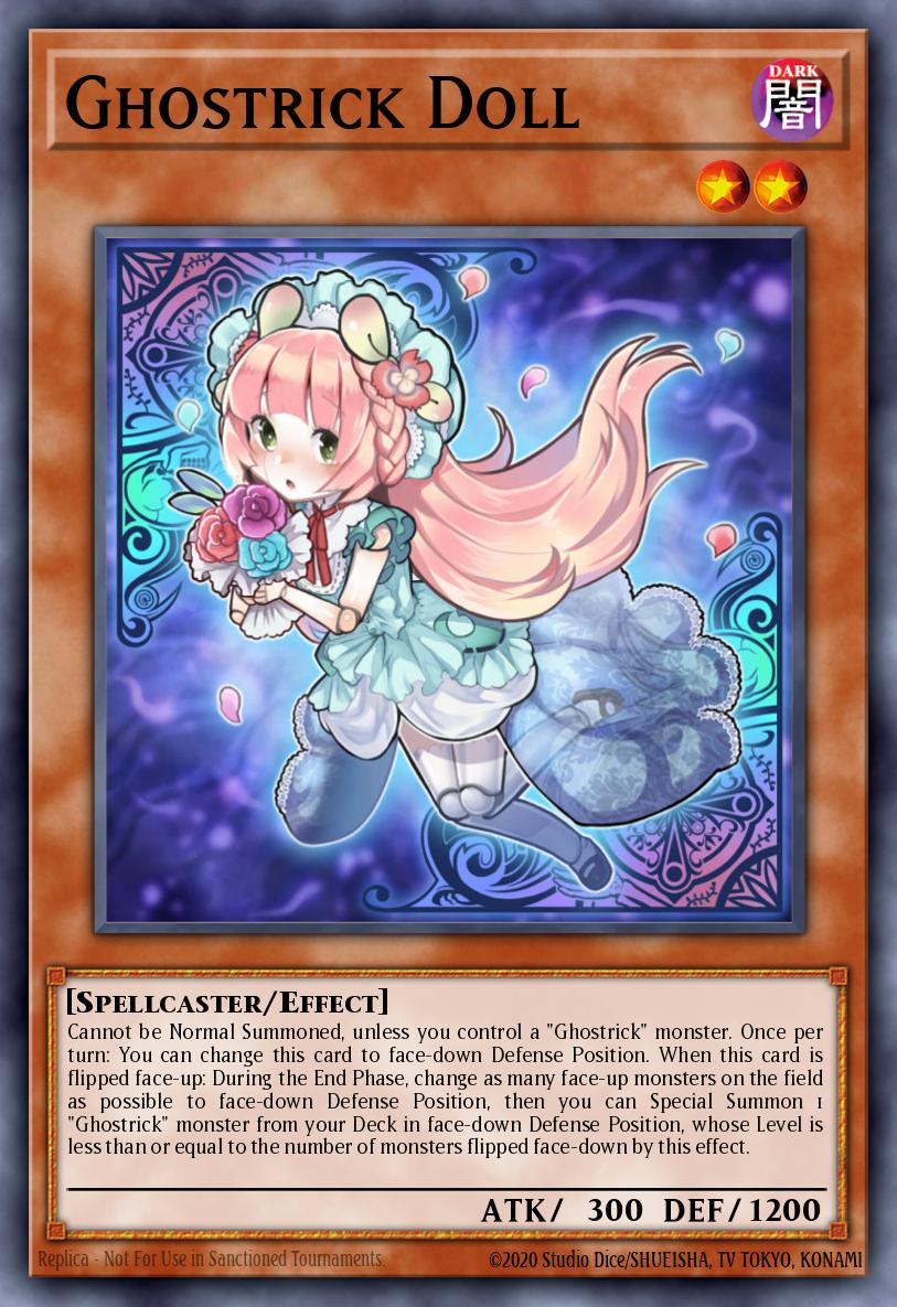 Ghostrick Doll Super Rare OP27-EN004 OTS Tournament Pack 27 Yugioh card
