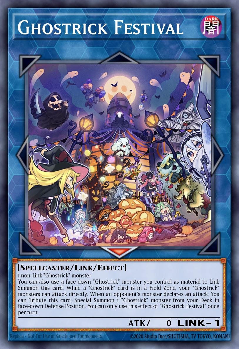 Ghostrick Festival Common BACH-EN047 Battle of Chaos Yugioh card