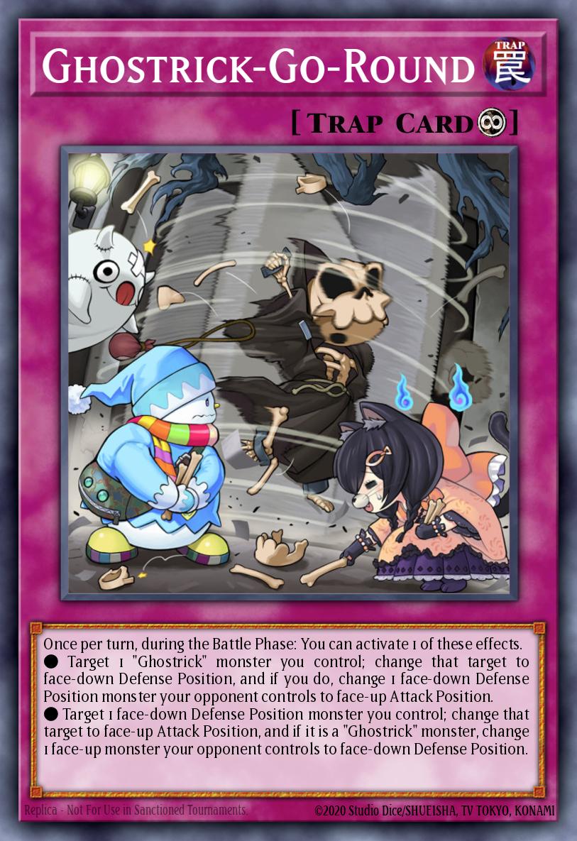Ghostrick-Go-Round Rare MP14-EN233 2014 Mega-Tin Mega Pack Yugioh card