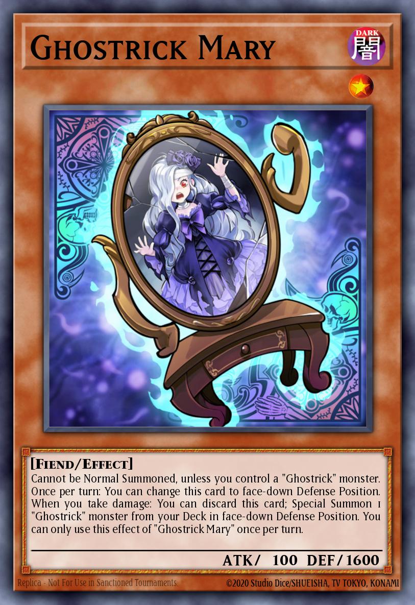 Ghostrick Mary Super Rare MP14-EN203 2014 Mega-Tin Mega Pack Yugioh card