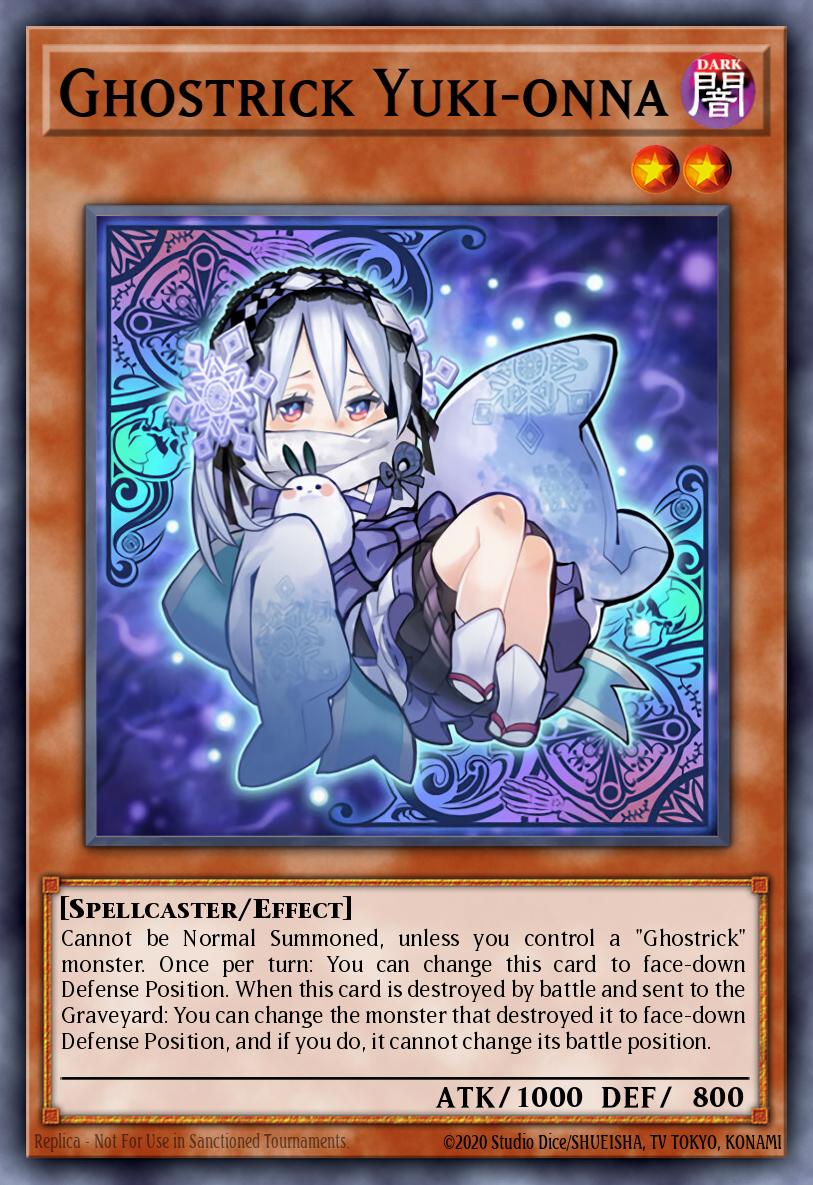 Ghostrick Yuki-onna Common MP14-EN141 2014 Mega-Tin Mega Pack Yugioh card