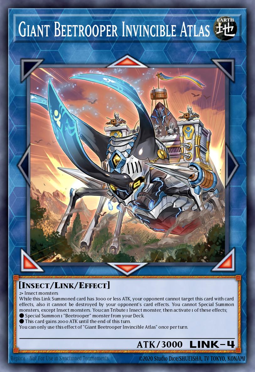 Giant Beetrooper Invincible Atlas Common MP22-EN177 2022 Tin of the Pharaohs Gods Yugioh card