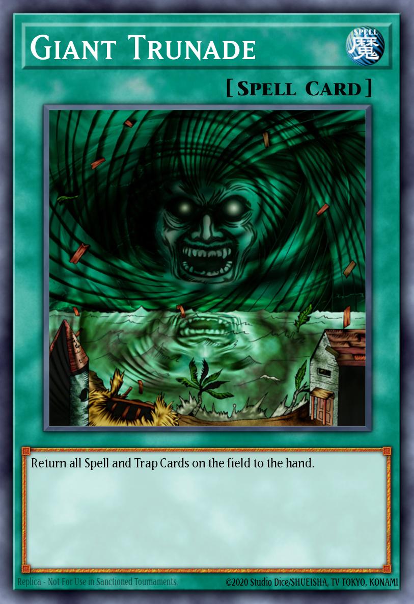 Giant Trunade Rare DB1-EN032 Dark Beginning 1 Yugioh card