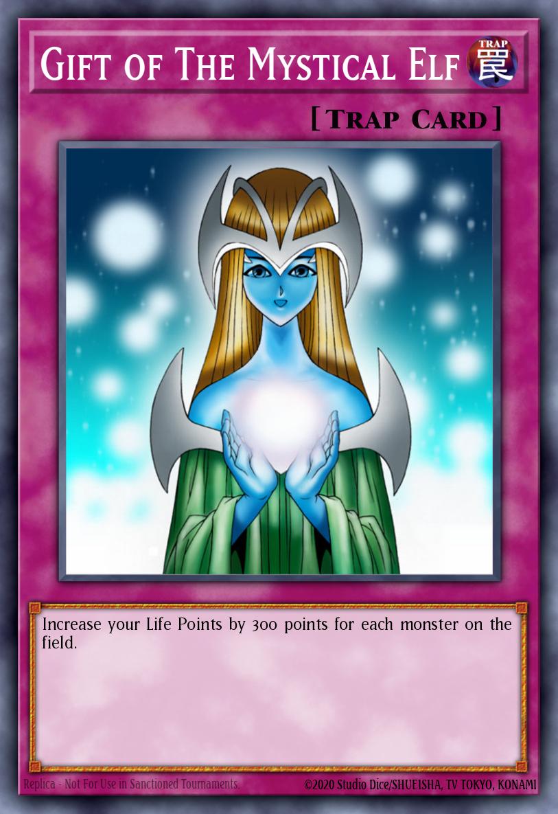 Gift of The Mystical Elf Ultra Rare KC01-EN054 25th Anniversary Ultimate Kaiba Set Yugioh card