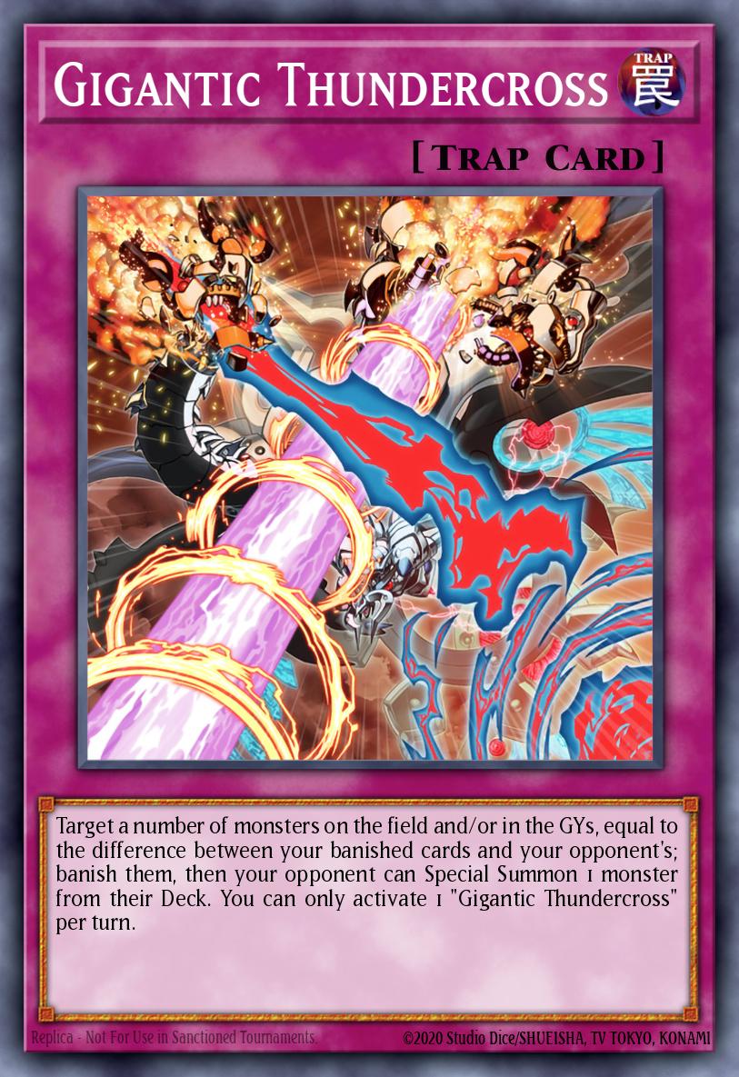 Gigantic Thundercross Common MP24-EN329 25th Anniversary Tin Dueling Mirrors Yugioh card