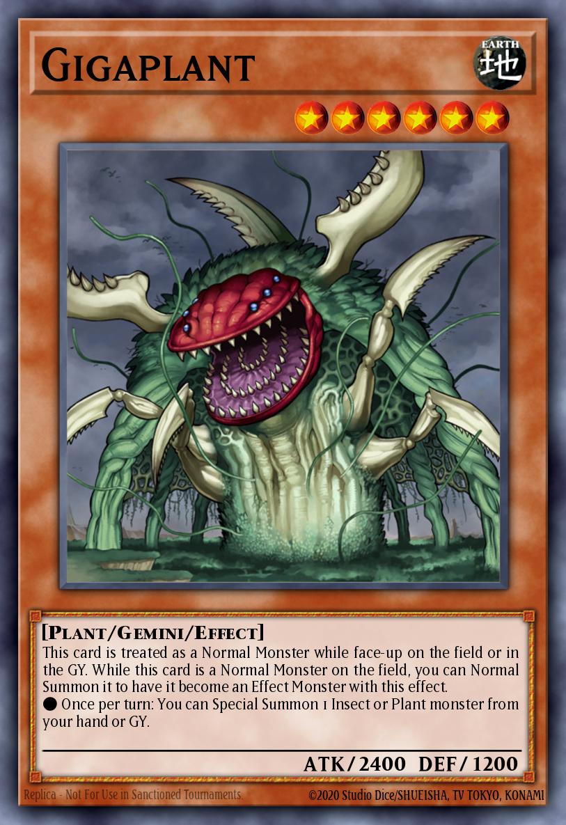 Gigaplant Ultra Rare DUOV-EN062 Duel Overload Yugioh card